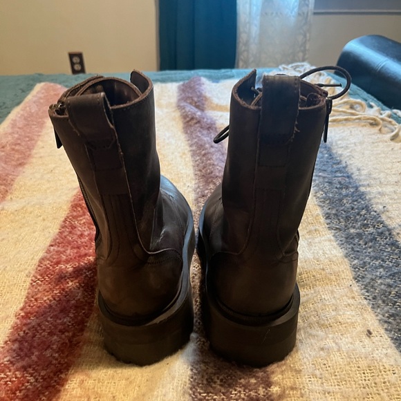 Thursday Boot Company Dark Brown Combat Boots - Picture 2 of 8